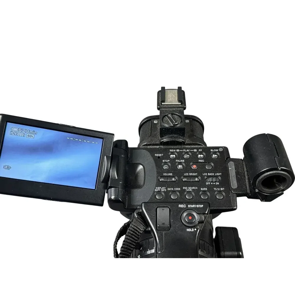 Sony HVR-Z1U 3CCD HDV Camcorder Video Camera HD & HVL-LBP Light